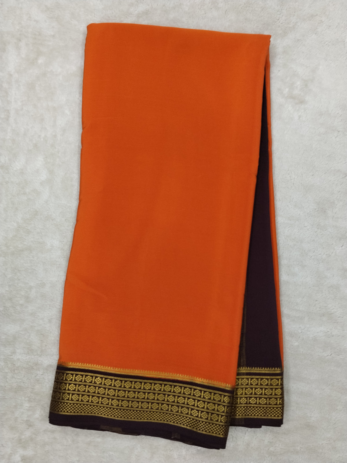 Pure mysore silk saree-(1437590)