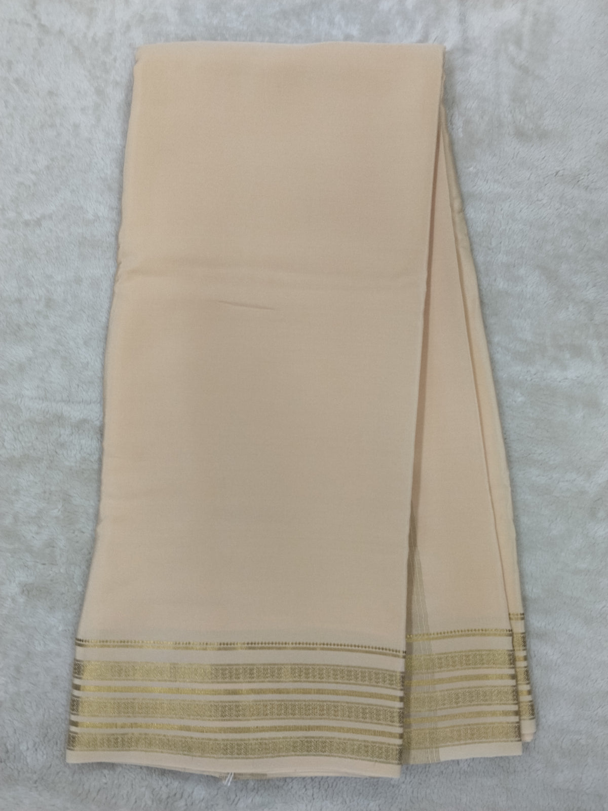 Pure mysore silk saree-(1460325)