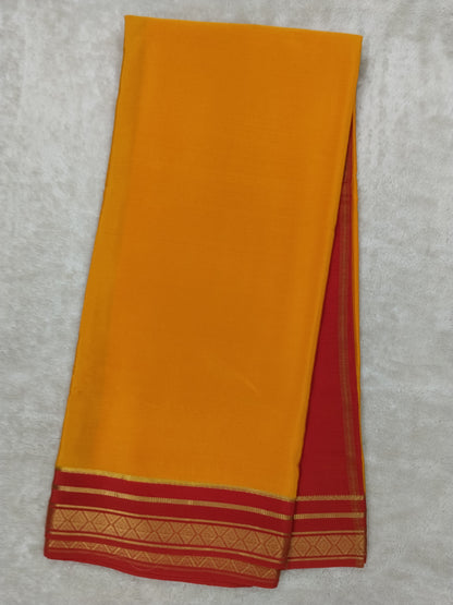 Pure mysore silk saree-(145302)