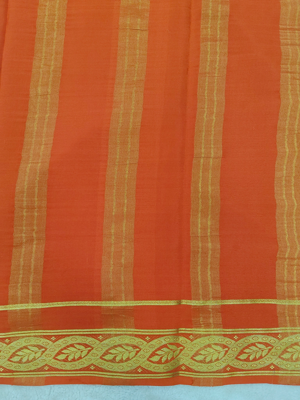Pure crepe mysore silk saree-120 GSM(1103305)