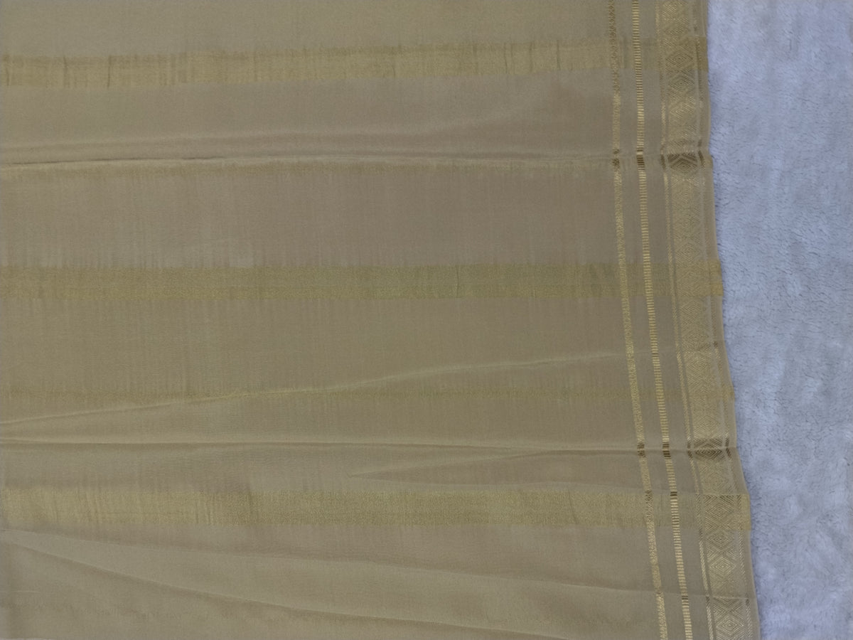 Pure mysore silk saree-(145302)