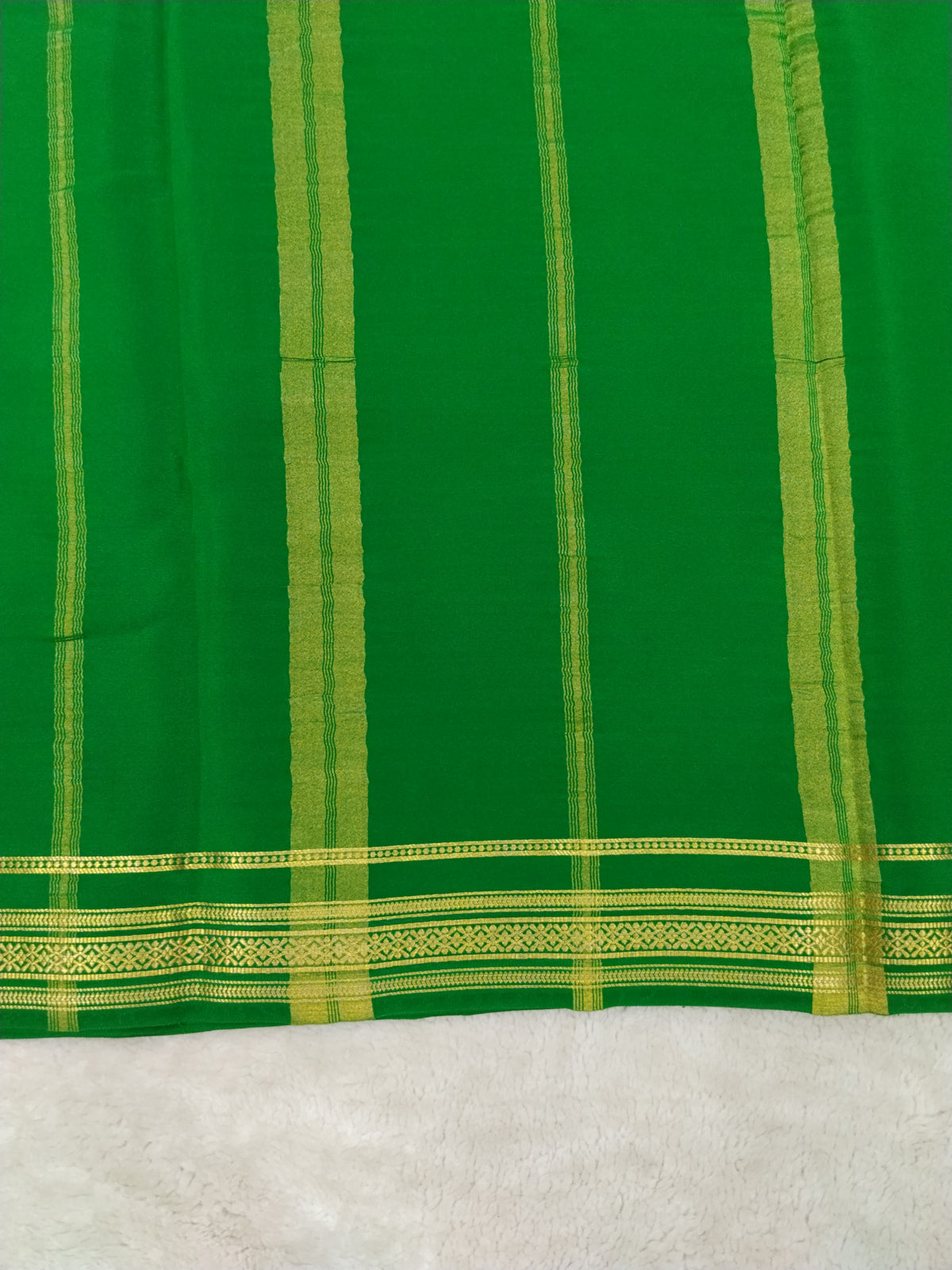 Pure mysore silk saree-(14568541)
