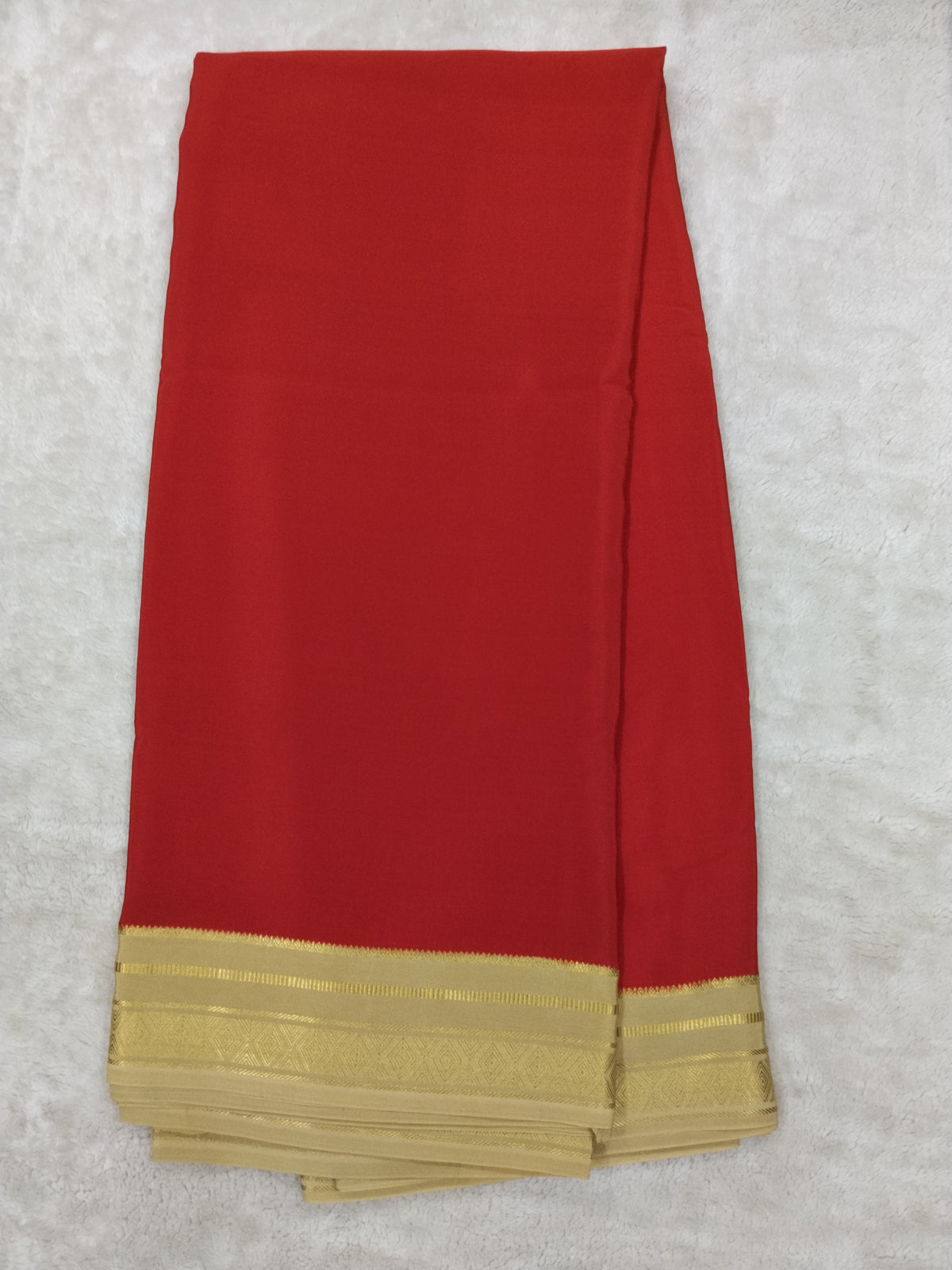 Pure mysore silk saree-(145302)