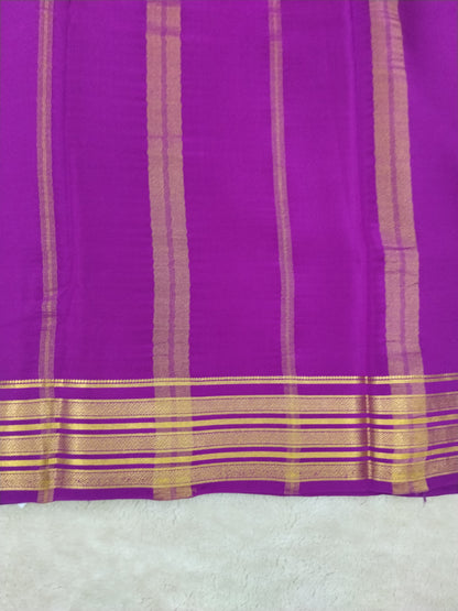 Pure mysore silk saree-(145151)
