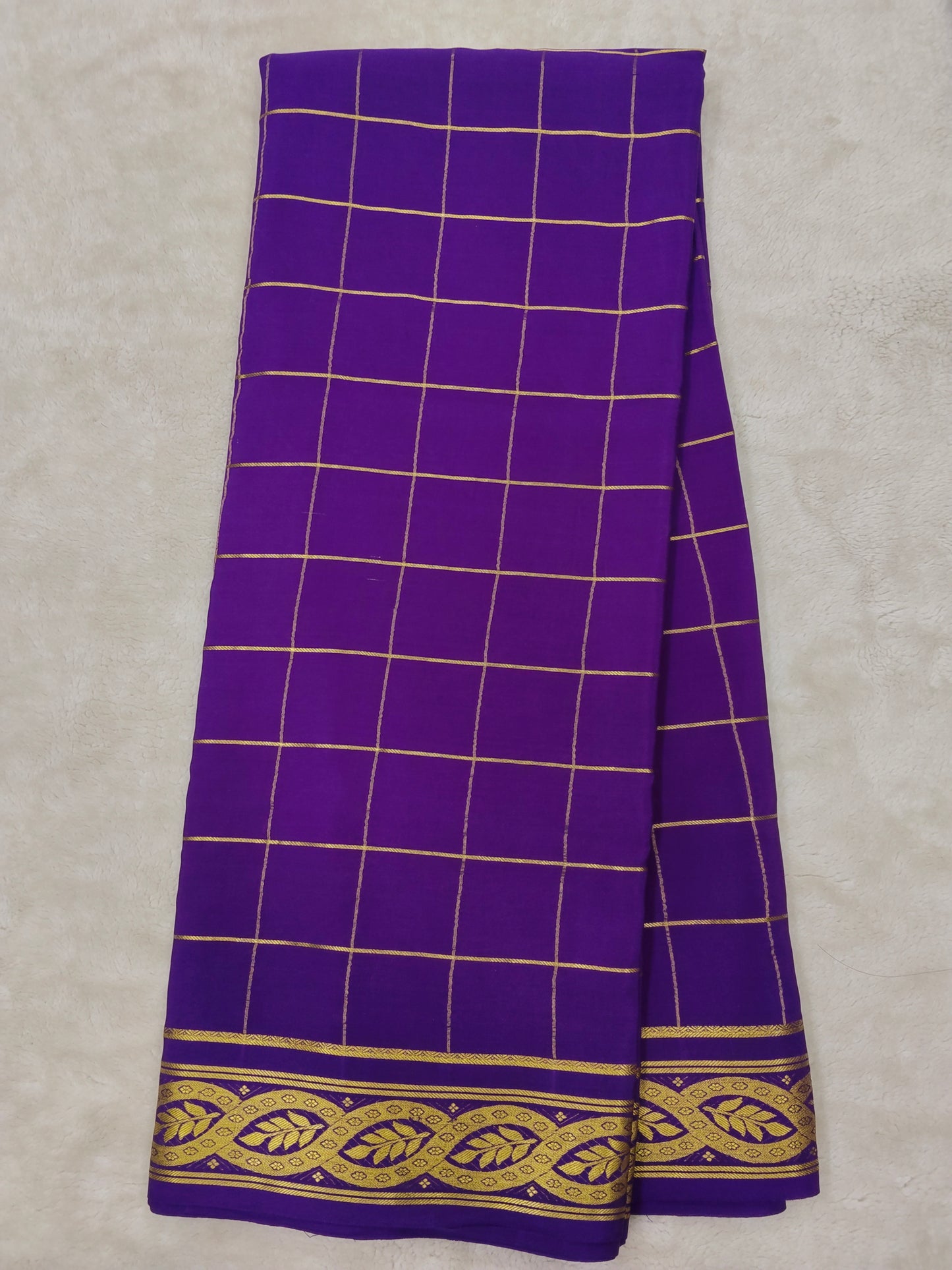 Pure mysore crepe silk-120 GSM(1103305)