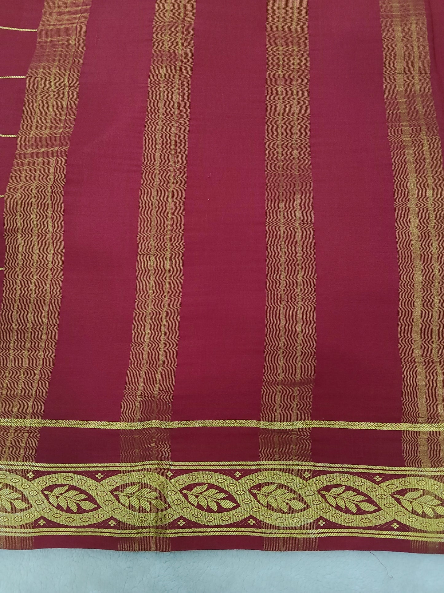 Pure crepe mysore silk saree-120 GSM(1103305)