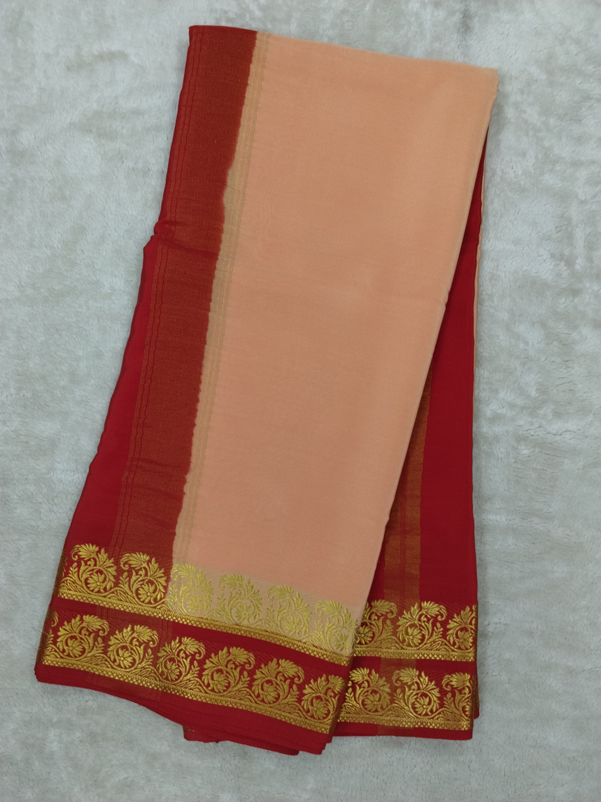 Pure mysore silk saree -(1459099)