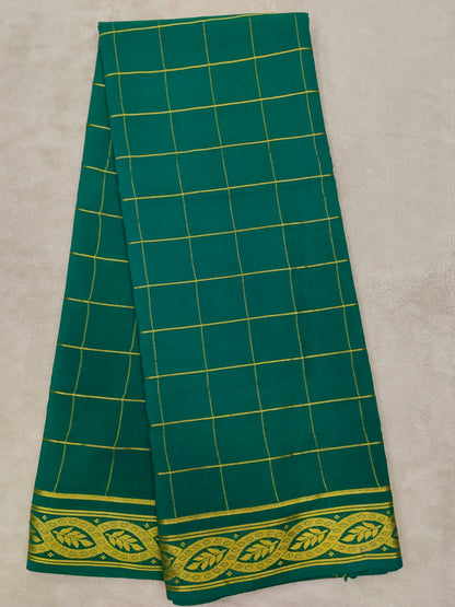 Pure crepe mysore silk saree-120 GSM(1103305)