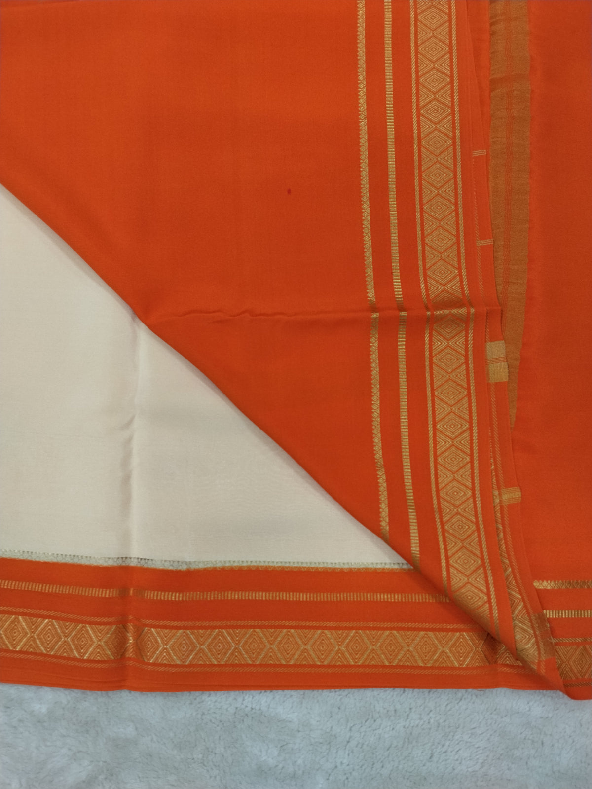 Pure mysore silk saree-(145302)