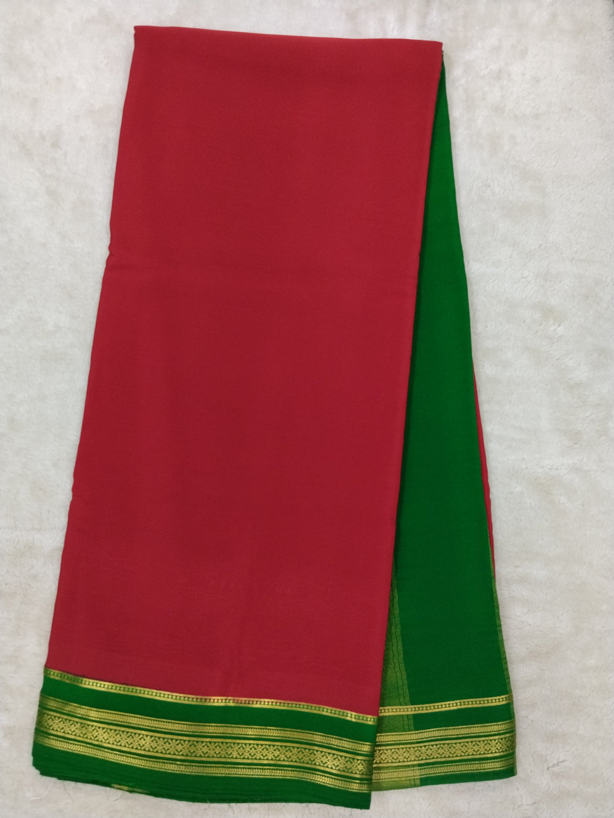 Pure mysore silk saree-(14568541)