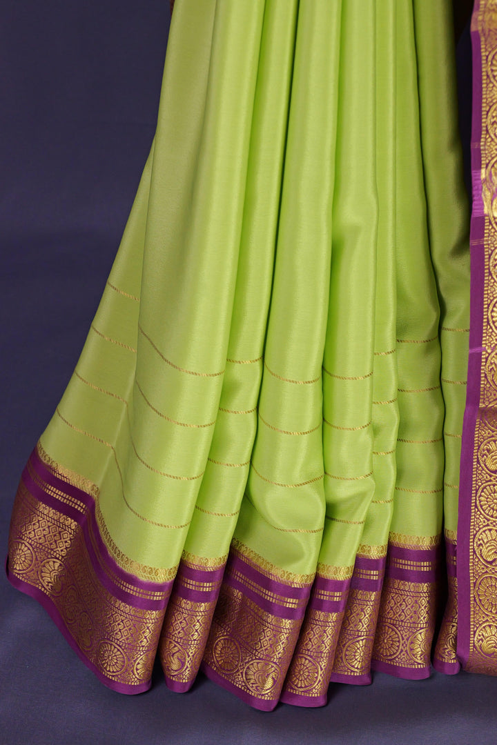 PURE MYSORE SILK SAREE | SILK MARK CERTIFICATE - ATHARVA